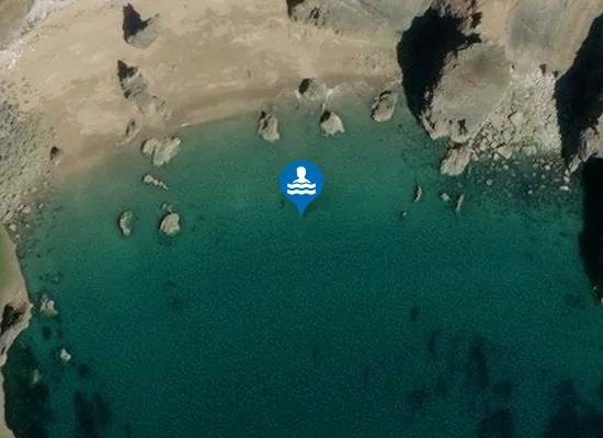 Satellite image of Flimston Bay