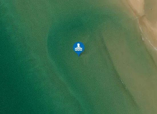 Satellite image of Freshwater West