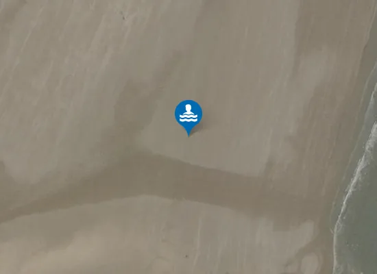 Satellite image of Saundersfoot Beach