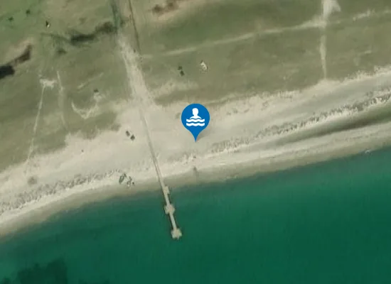 Satellite image of LYNGSBÆK-FEMMØLLER STRAND