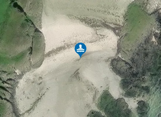 Satellite image of Tràigh Mhòr