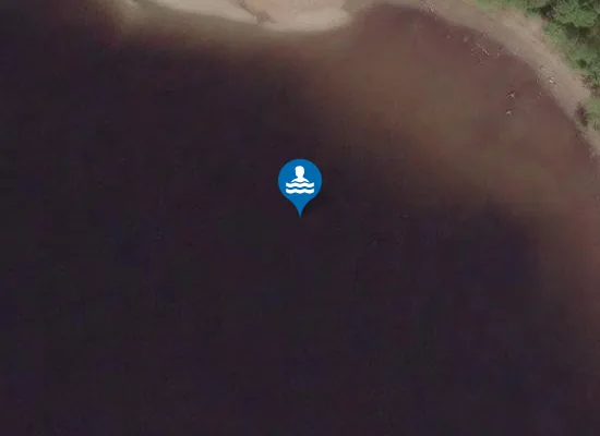 Satellite image of Sallochy Beach