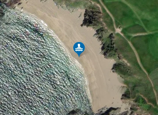 Satellite image of Broadsands