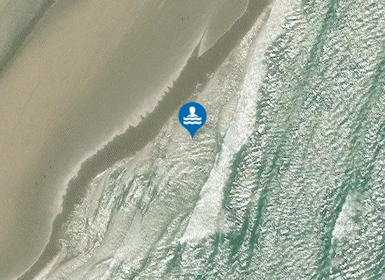 Satellite image of Sands of St Cyrus