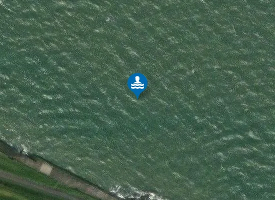 Satellite image of Newry Beach