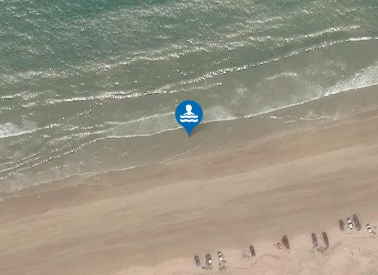 Satellite image of Portstewart Strand