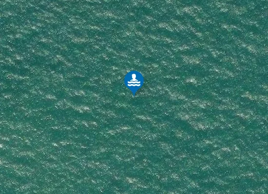 Satellite image of East Winner