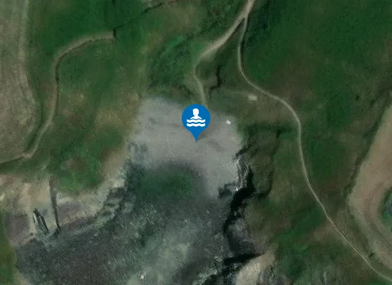 Satellite image of Caerbwdy Bay