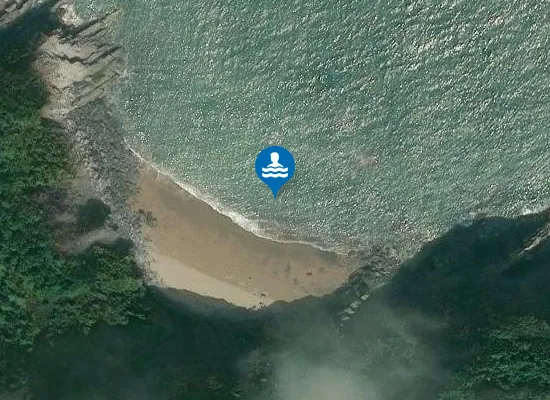Satellite image of Traeth Penloin
