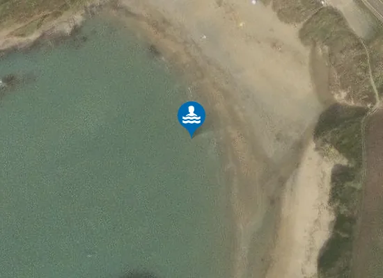 Satellite image of Porth Trecastell