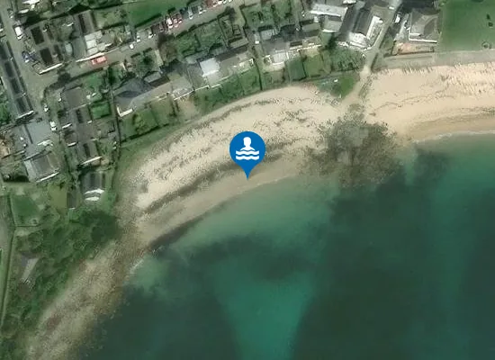 Satellite image of Little Porth