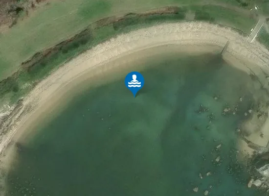 Satellite image of Porth Hellick