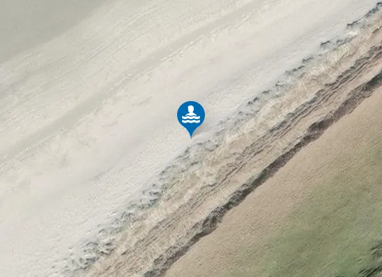 Satellite image of Tràigh Lingeigh