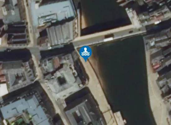 Satellite image of York Beach