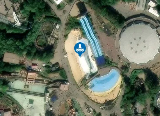 Satellite image of Amity Beach
