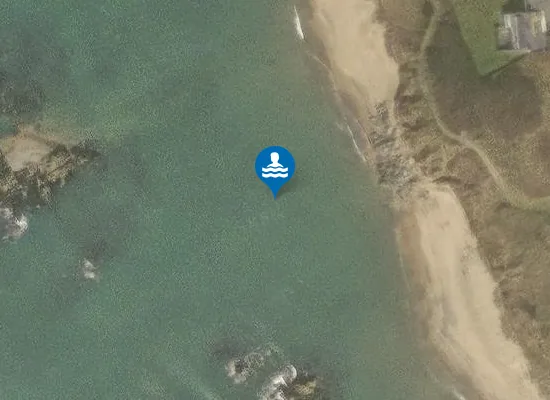 Satellite image of Porth Nobla