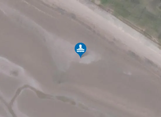 Satellite image of Ardeer Beach