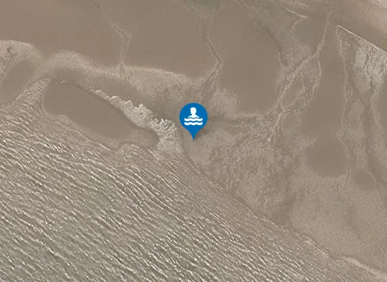 Satellite image of Scalpsie Bay