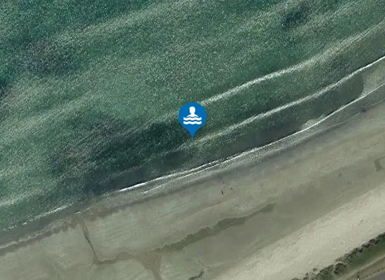 Satellite image of Browns bay walk