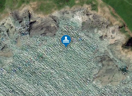 Satellite image of Rickham Sand