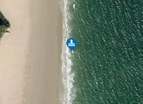 Satellite image of North Beach