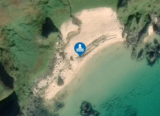 Satellite image of Port an Eas