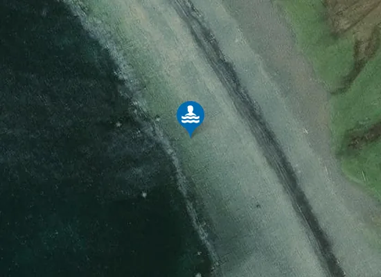 Satellite image of Cladach a' Ghlinne