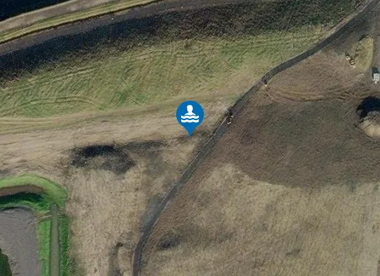 Satellite image of Musselburgh Sands
