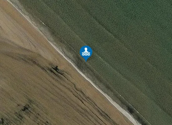 Satellite image of Portobello Beach