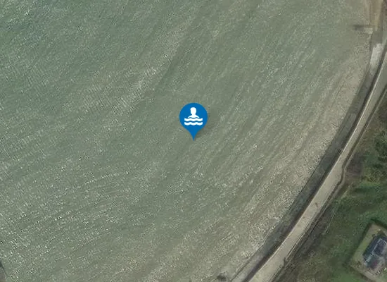 Satellite image of Traeth Mawr