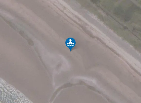 Satellite image of Ardeer Beach