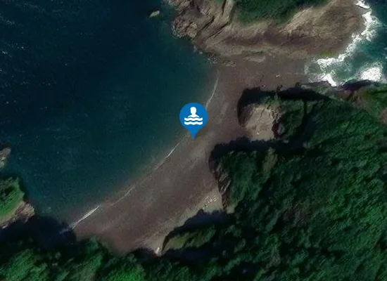 Satellite image of Broadsands