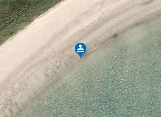 Satellite image of Tràigh Gharbh