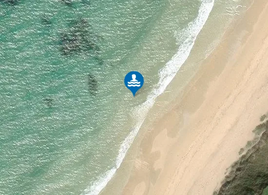 Satellite image of Tràigh Hogh