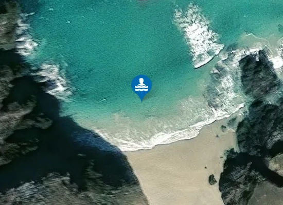 Satellite image of Traigh Bhorgaidh