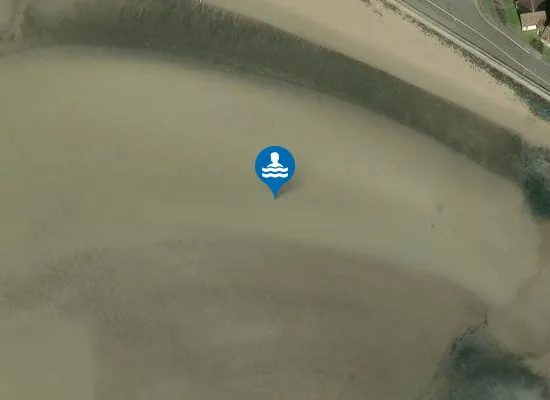 Satellite image of Pettycur Beach