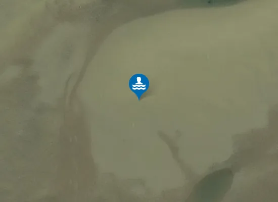Satellite image of Pettycur Sands