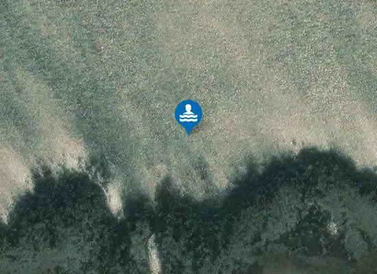 Satellite image of Tràigh nam Beach