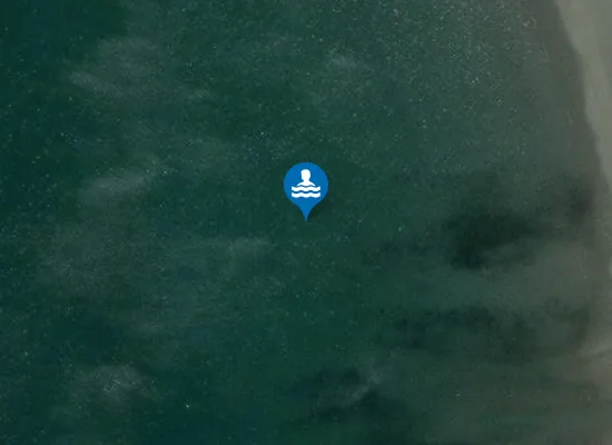 Satellite image of Tràigh Bhàn Lagain