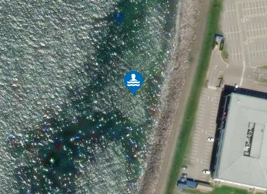 Satellite image of North Beach
