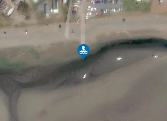 Satellite image of Patch Beach