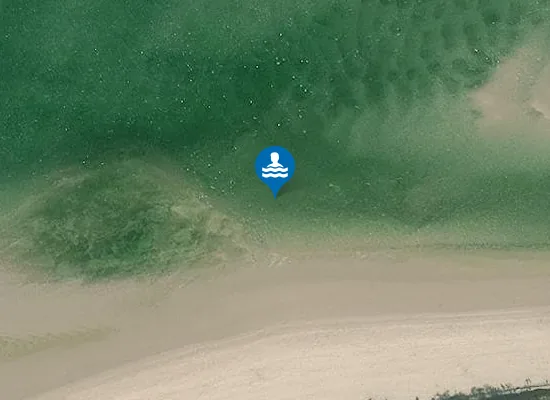 Satellite image of East Beach