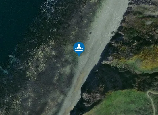 Satellite image of Traeth y Coubal