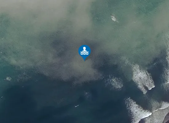 Satellite image of Traeth Penllech