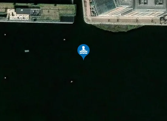 Satellite image of Love Open Water London Royal Docks