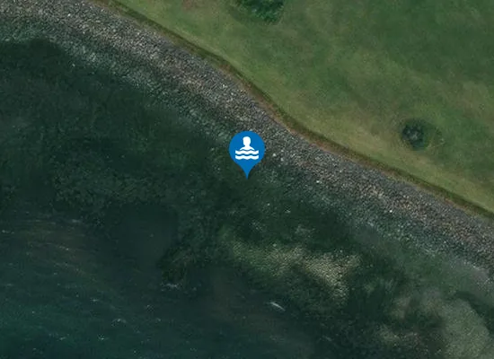 Satellite image of Old Beach