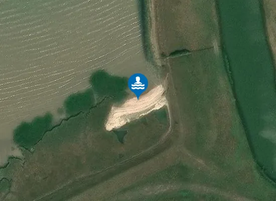 Satellite image of Egypt Bay Beach