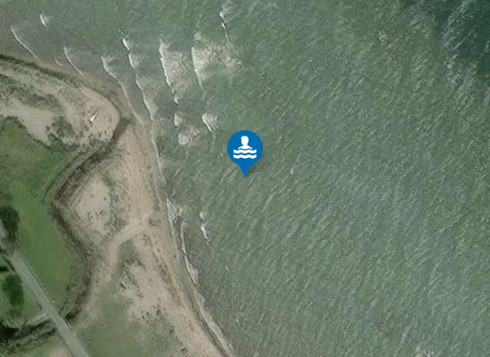 Satellite image of BROAGER STRAND CAMPING