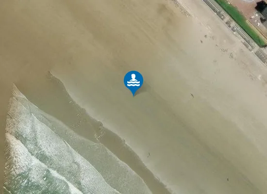 Satellite image of Aberavon Beach