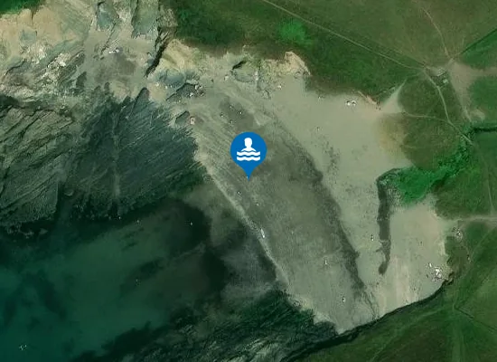 Satellite image of Ayrmer Cove